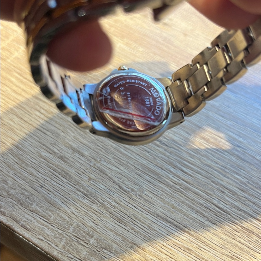 Movado Black Dial watch good condition - Picture 6 of 7
